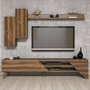 Hanah Home Beril Mueble para TV - Nogal